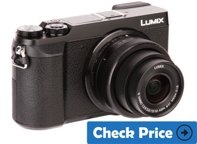 Panasonic Lumix GX85 cheap vlog camera with flip screen