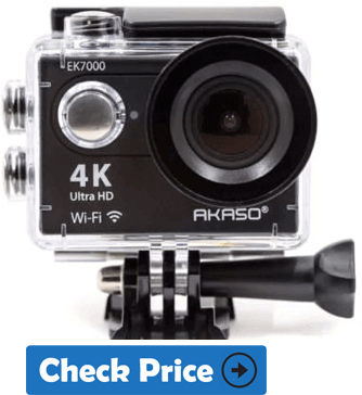 AKASO-EK7000 action camera under 100