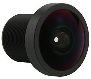 Lens of sports camera