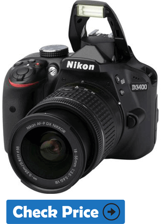 Nikon D3400 best camera under 500 dollars