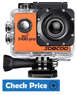 SOOCOO C30R best action camera under $100