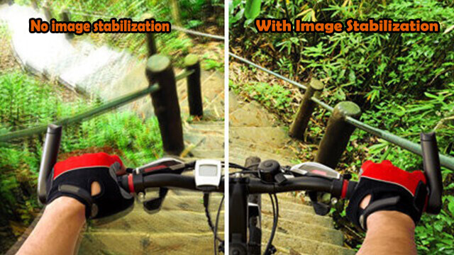 image stabilization vs no image stabilization