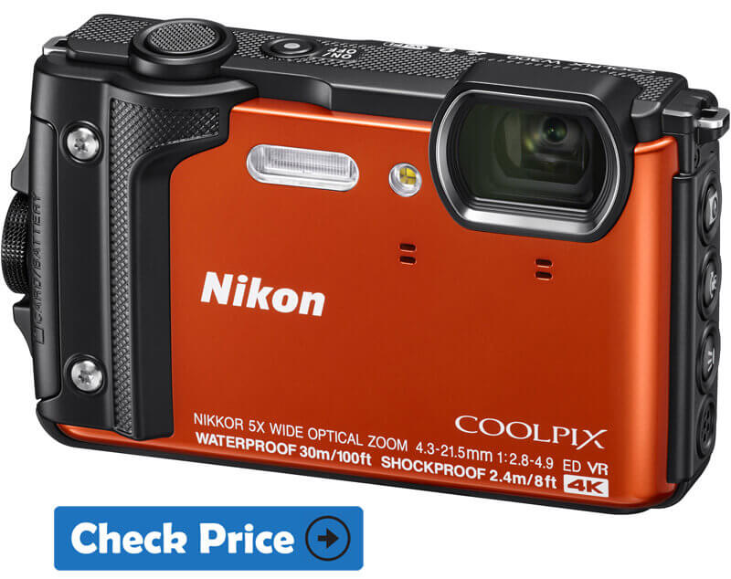 Nikon Coolpix W300 Best Budget Underwater Camera