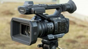 Video cameras for professional use